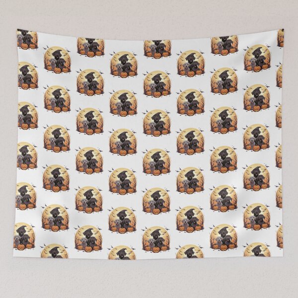 Item preview, Pumpkin Labrador Halloween Cute Lab in Pumpkin Costume designed and sold by ArtFromBeyond.