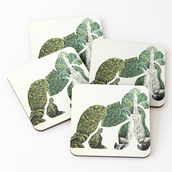 Item preview, Gorilla By The Waterfall designed and sold by RobbiePotterArt.