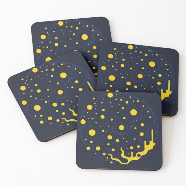 Item preview, Abstract Dot Harmony: Illustration on a Flat Background designed and sold by FemmeFlair.