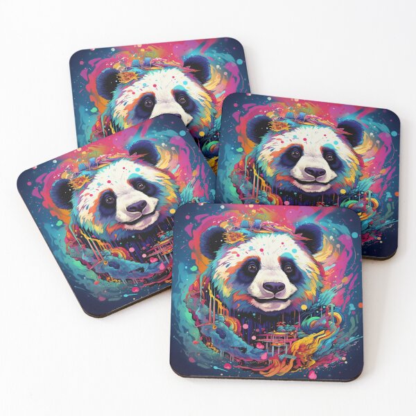 Item preview, Vivid Panda designed and sold by Beauty  Art Printable.