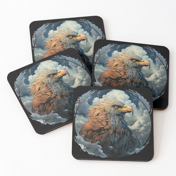 Item preview, The Harpy Eagle Against Storm Clouds designed and sold by eyestetix.