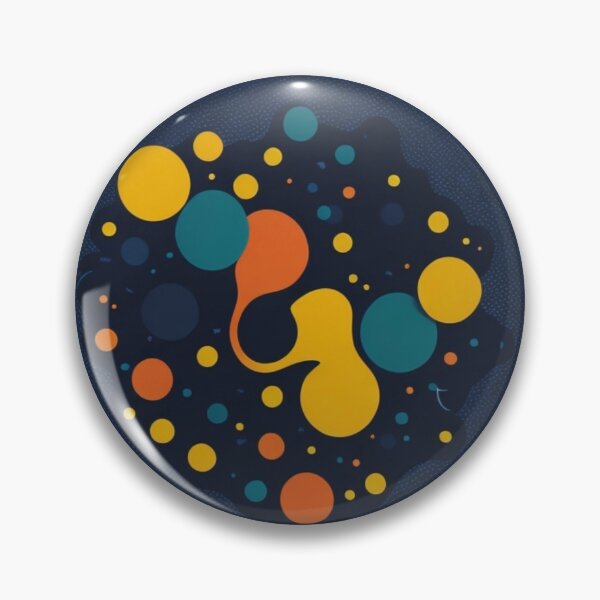 Item preview, Harmonious Abstraction: Dot-Infused Illustration on a Flat Background designed and sold by FemmeFlair.