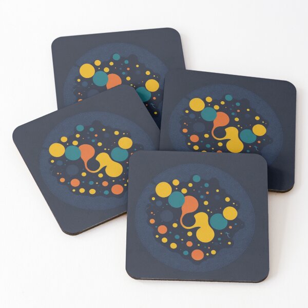 Item preview, Harmonious Abstraction: Dot-Infused Illustration on a Flat Background designed and sold by FemmeFlair.
