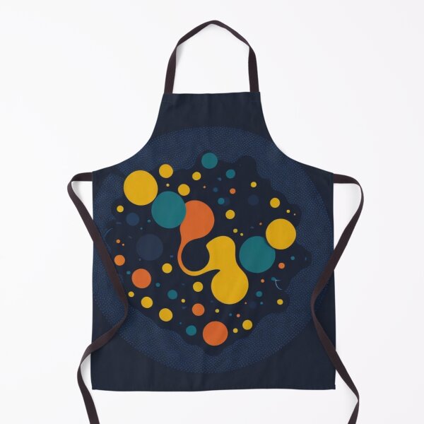 Item preview, Harmonious Abstraction: Dot-Infused Illustration on a Flat Background designed and sold by FemmeFlair.