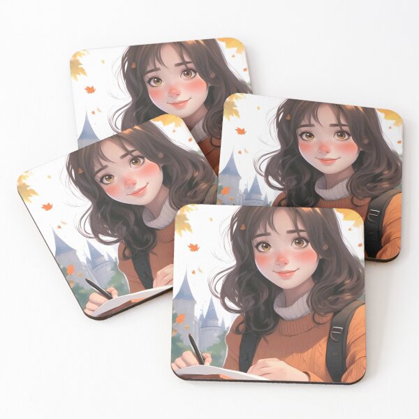 Item preview, Fall anime girl image designed and sold by Sarah Willis.