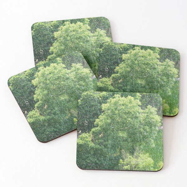 Item preview, Summertime Sunny Rainshower from Above the Treetops designed and sold by Georgia Mizuleva.