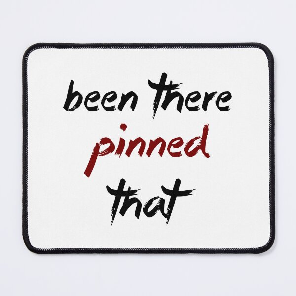 Item preview, Been There Pinned That (red) designed and sold by raineOn.