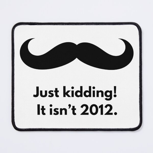 Item preview, I mustache you a question designed and sold by mustbecows.