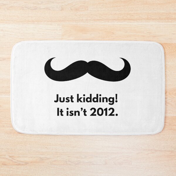 Item preview, I mustache you a question designed and sold by mustbecows.