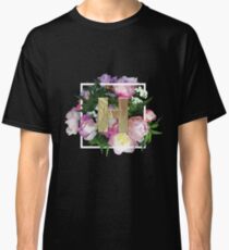 H Initial Monogram Floral Classic T-Shirt