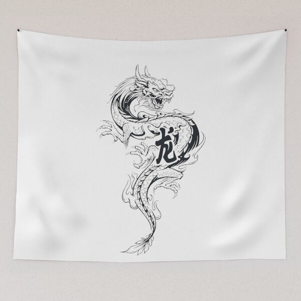 Item preview, dragon tattoo designed and sold by bayanshop23.