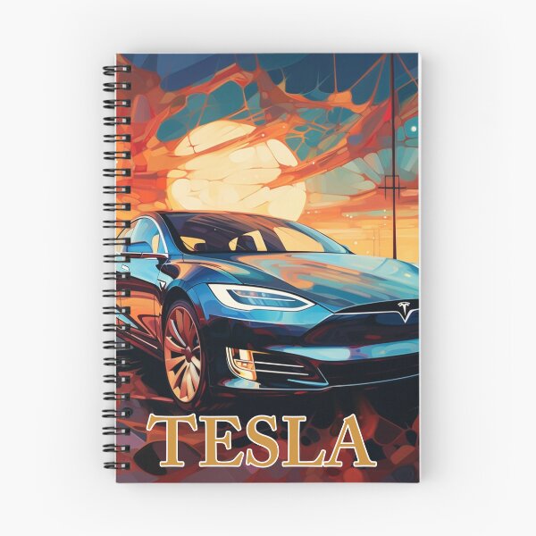 Item preview, Tesla Art, Modern Car Art, 004 designed and sold by abundancevibes.