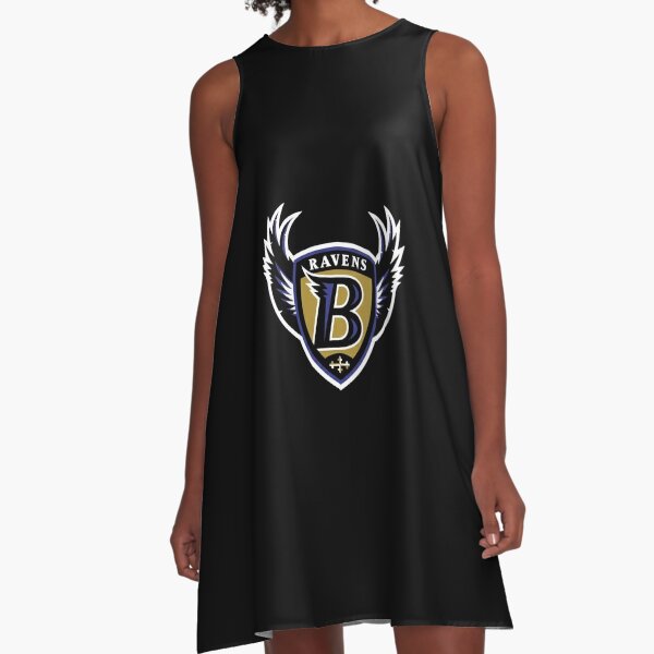 ThatXpression Baltimore Themed Superfan Ravens Dress