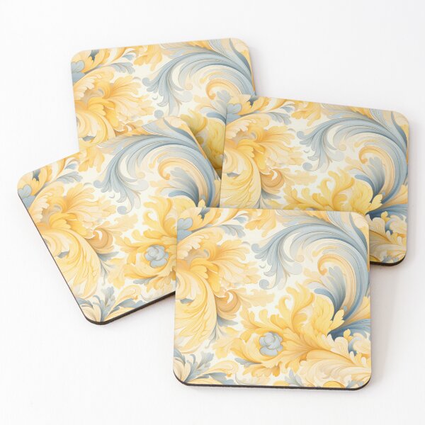 Item preview, pretty yellow pastel pattern designed and sold by DanieWoods.