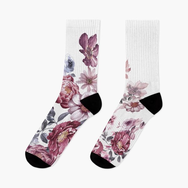 Item preview, red, big flower, floral, bunch, watercolors, colorful, pastel, vintage, dried flower designed and sold by mintdiamond21.