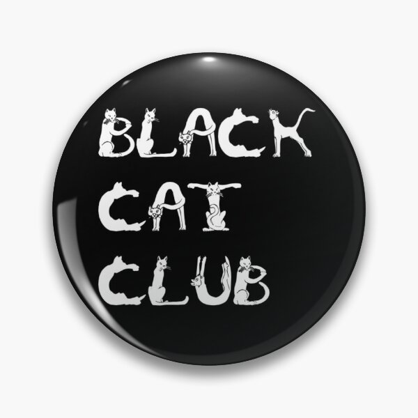 Item preview, Black cat club alt designed and sold by WildExpedition.