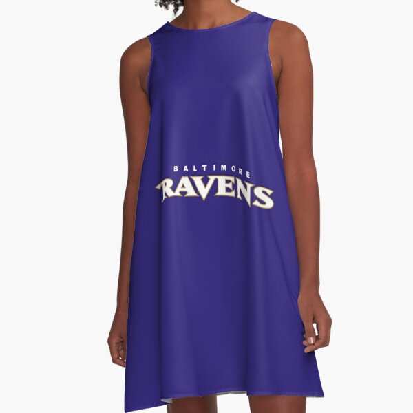 ThatXpression Baltimore Themed Superfan Ravens Dress