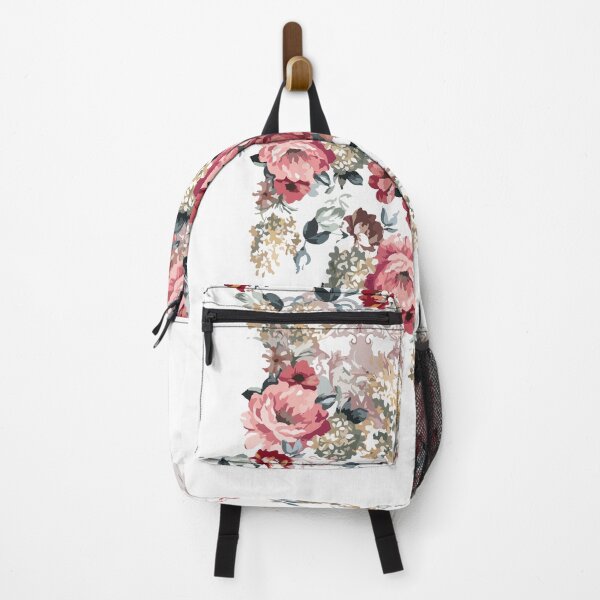 Artikelvorschau, rot, große Blume, Blumen, Strauß, Aquarelle, bunt, Pastell, Vintage, Trockenblume entworfen und verkauft von mintdiamond21.
