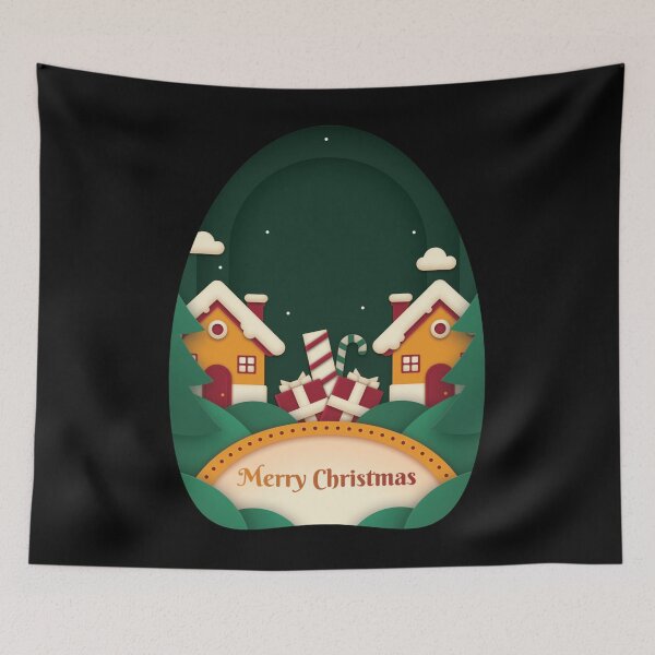 Item preview, Merry Christmas cartoon  designed and sold by MONICAKERIMOVA.