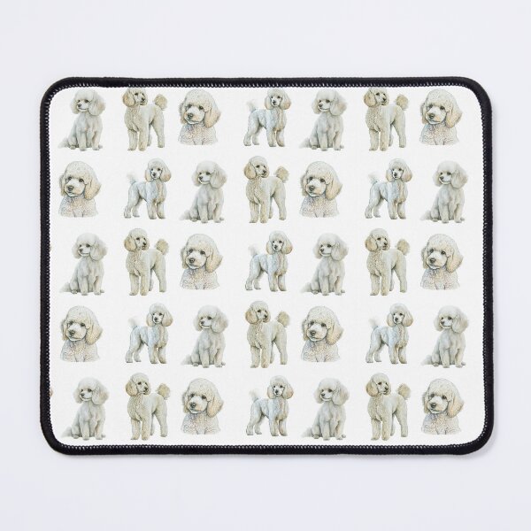 Item preview, Cute White Poodles designed and sold by TheAnimalZ00.