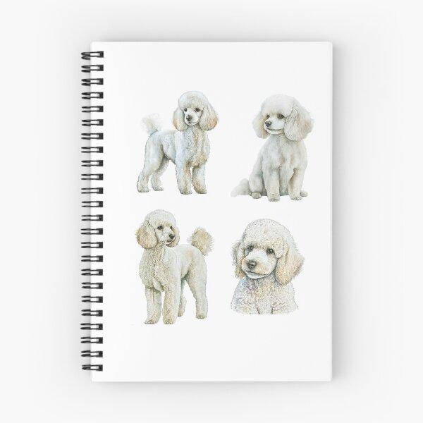 Item preview, Cute White Poodles designed and sold by TheAnimalZ00.