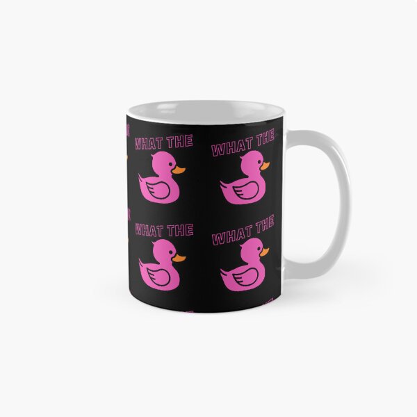 Item preview, What the Duck - Rubber Duck (Neon Pink) designed and sold by DavidsDucks.