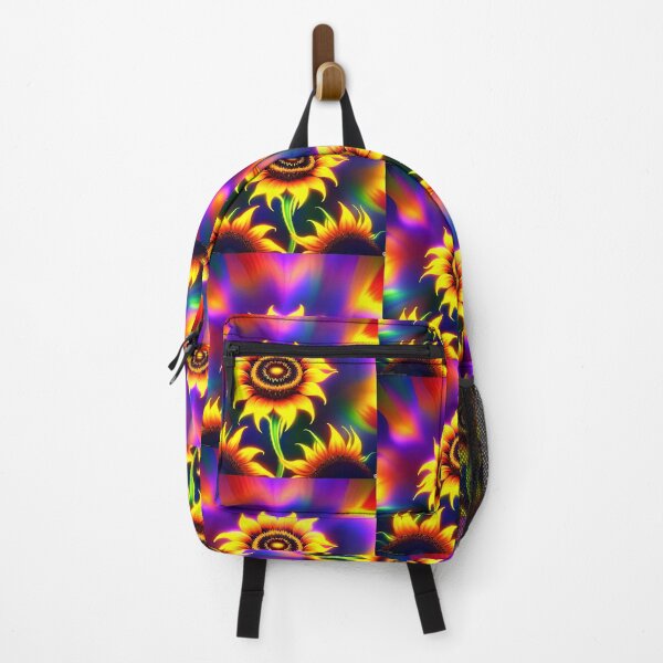 Item preview, Psychedelic sunflowers. designed and sold by PingersWolfDen.