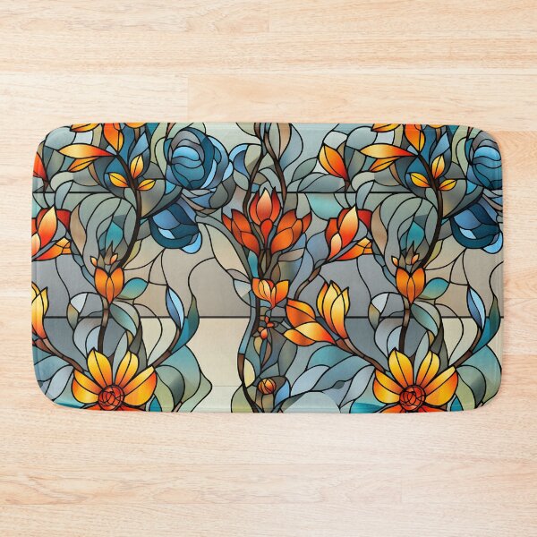 Item preview, Stained Glass Flowers - Le vitrail designed and sold by TheHudge.