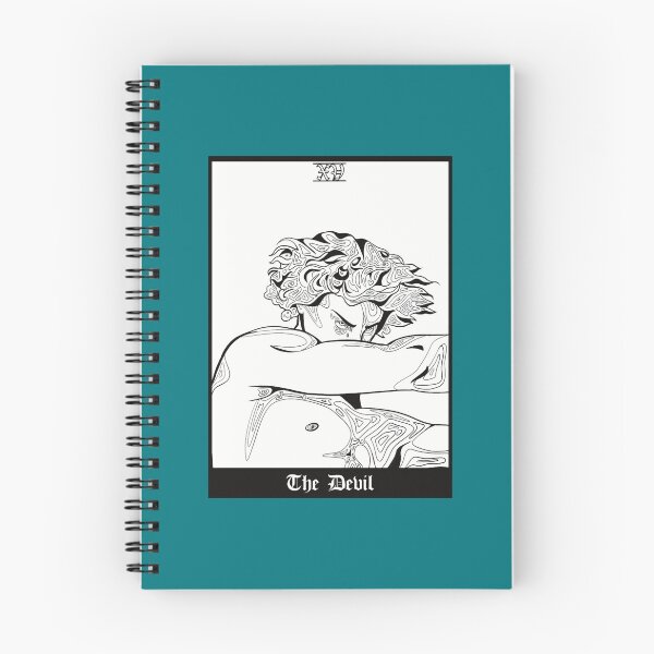 Item preview, The Devil tarot card  designed and sold by meleas.