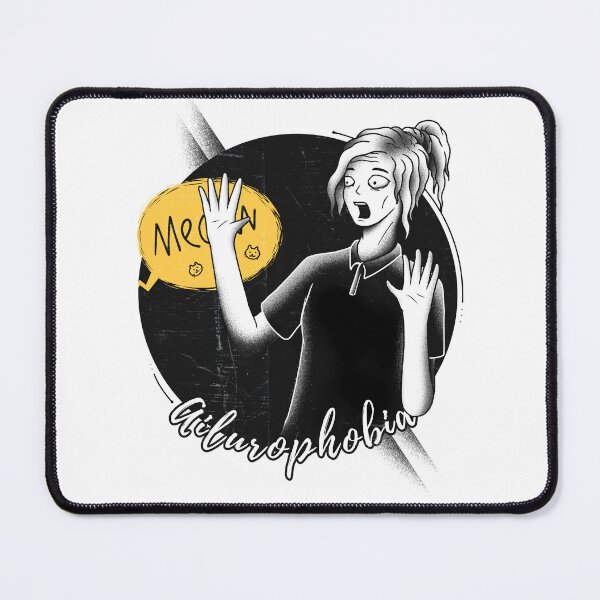 Item preview, Ailurophobia - Fear of cats designed and sold by FerdiEverywhere.