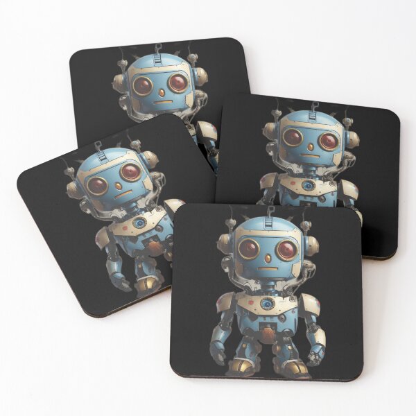 Item preview, Robot Vintage, Blue, Man, Mega, Japan, #8 designed and sold by MarcioCellos.