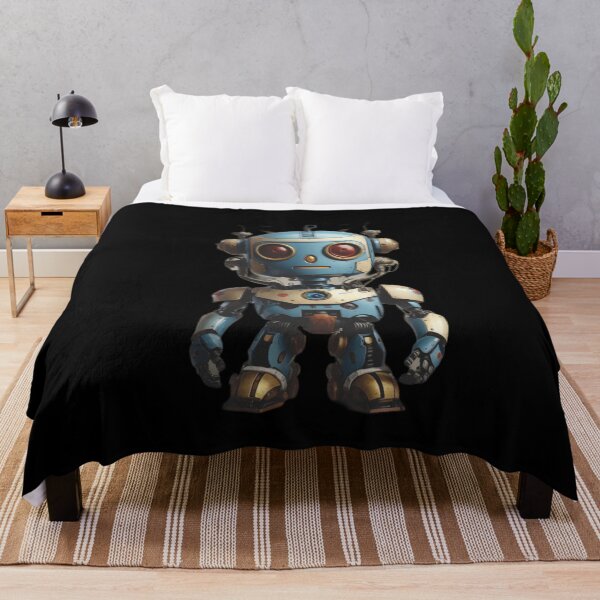 Item preview, Robot Vintage, Blue, Man, Mega, Japan, #8 designed and sold by MarcioCellos.