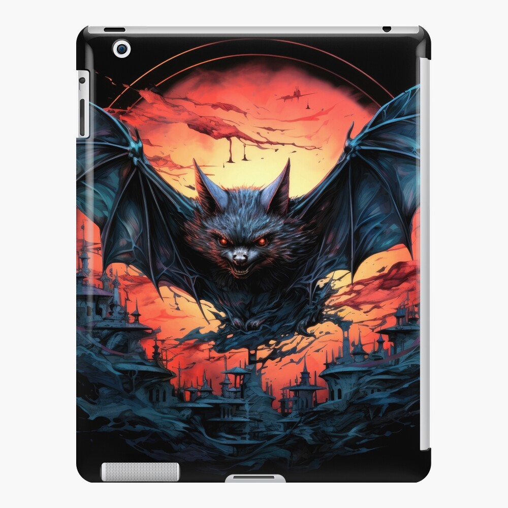 Pixel Studio Style Vampire Bat On A Rainy Night by MontrealDigital on  DeviantArt