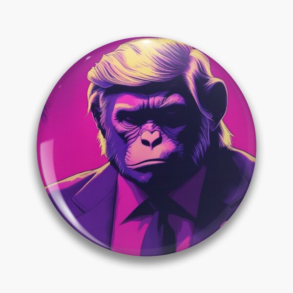 Item preview, Trump Hair Monkey designed and sold by MaxLevelMerch.