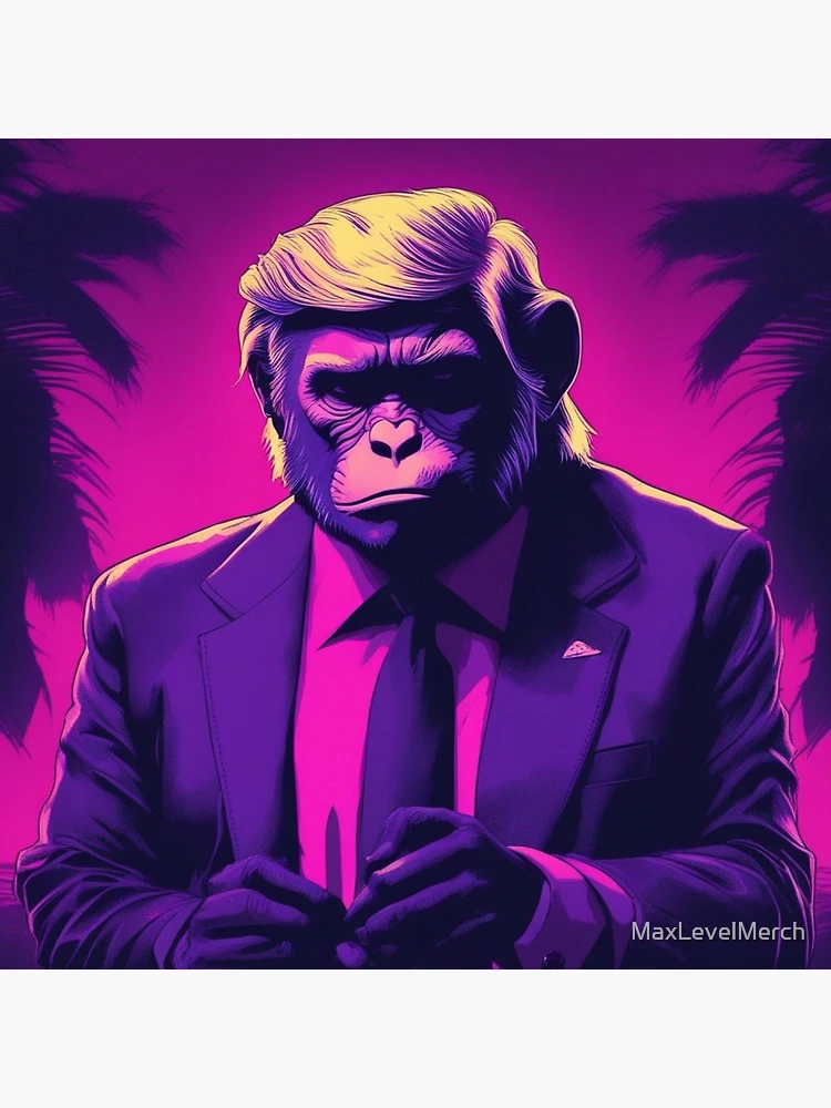 Trump Hair Monkey