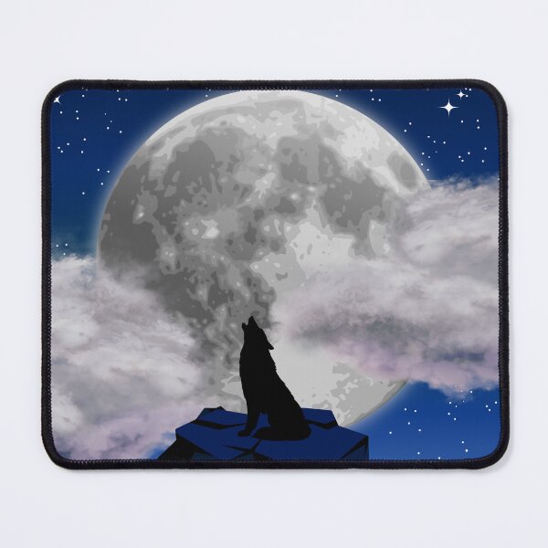 Item preview, The moon and the wolf designed and sold by BlueBerry45.