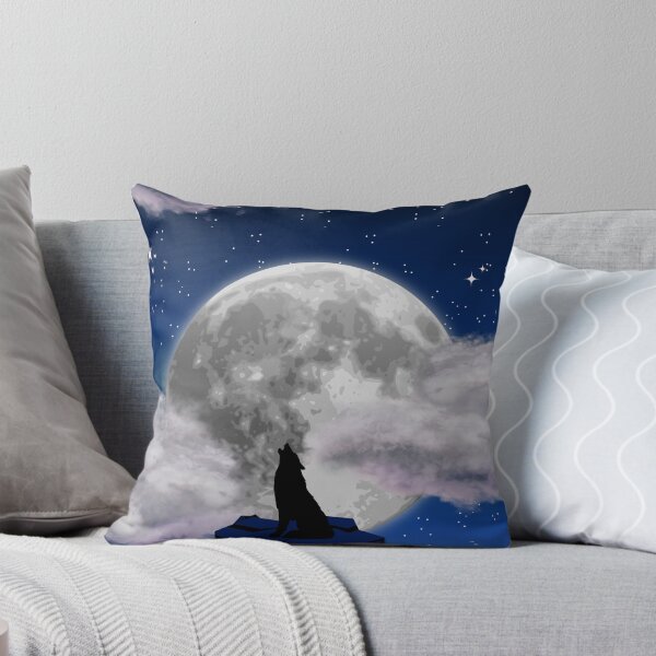 Item preview, The moon and the wolf designed and sold by BlueBerry45.