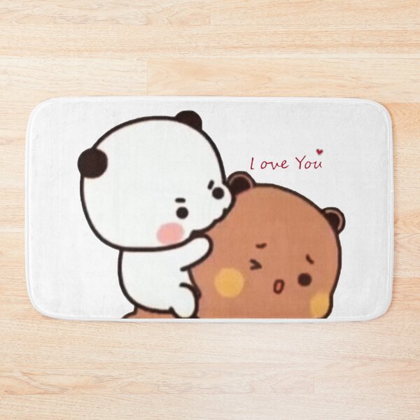 Aperçu de l'œuvre Panda et Brownie - True Love BuBu DuDu Couple 2024 v23 créée et vendue par DaresToDream.
