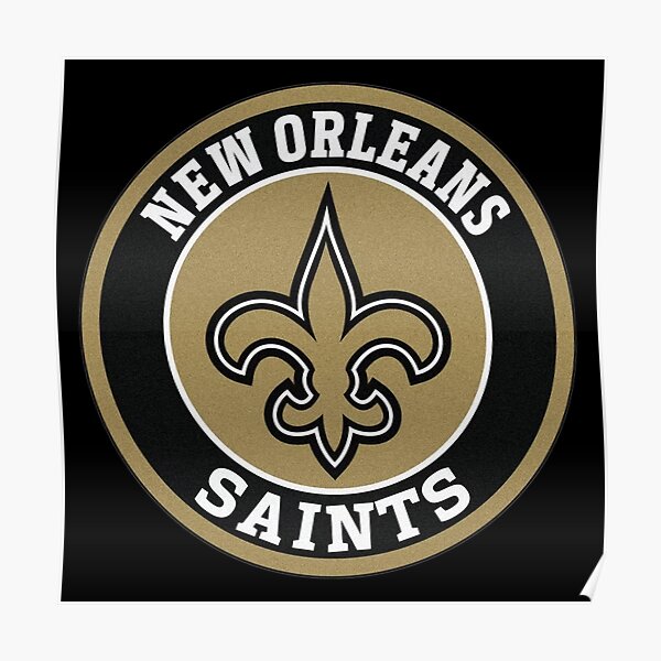 New Orleans Saints NFL Panoramic Posters - Fan Cave Decor