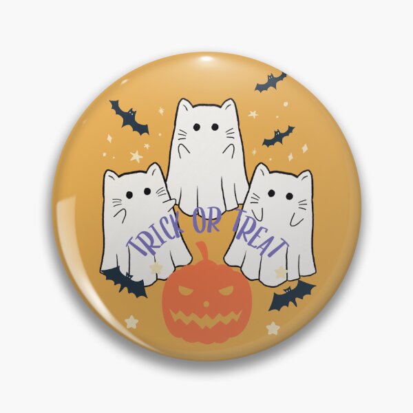 Item preview, Cute Cat Boo Ghost Trio designed and sold by kim-green.