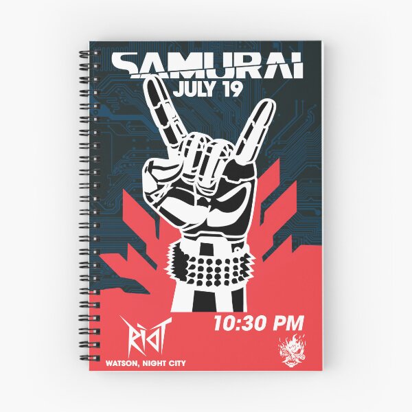 Item preview, Samurai, Live At Riot designed and sold by BlastRiot.