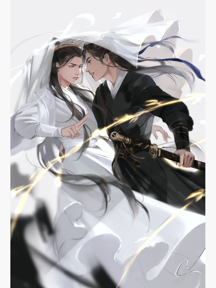 The husky and his white cat shizun  White cat, Drawing illustrations, Anime