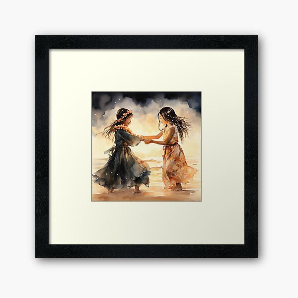 Vista previa del artículo con la obra «Danza de los océanos», diseñado y vendido por CastleBySea.