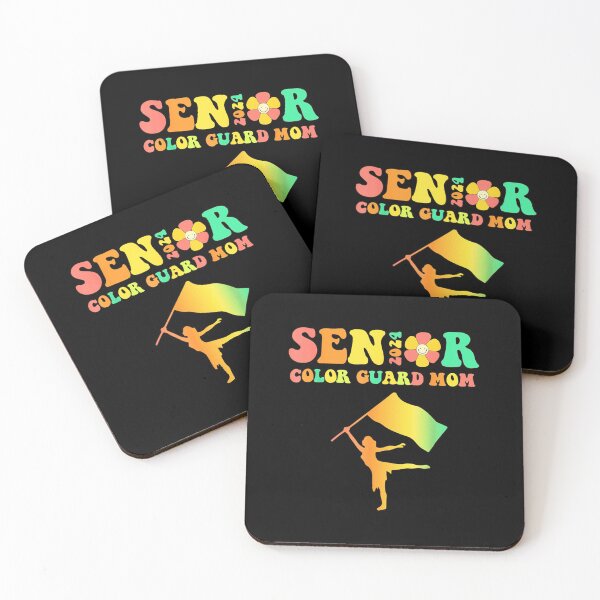 Item preview, 2024 Groovy Senior Color Guard Mom Flag Marching Band Parent designed and sold by MissRasheedHam.