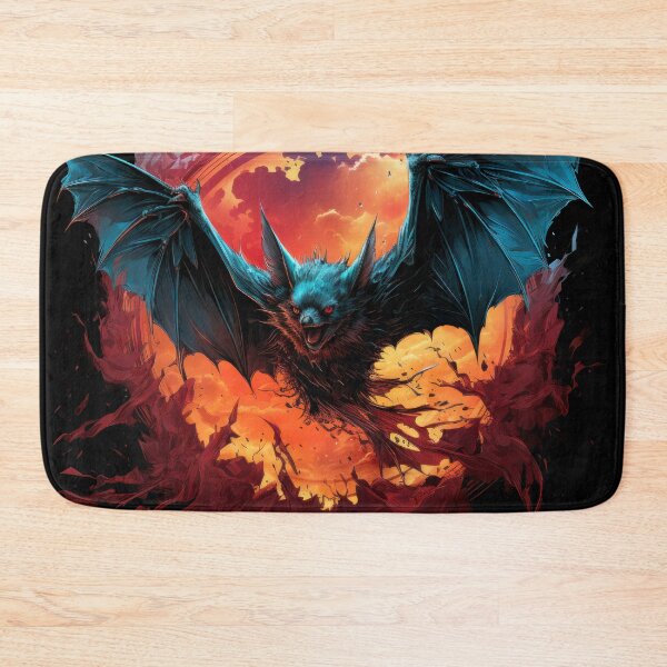 Item preview, scary vampire bat in the dark lit by the moon 5 designed and sold by eyestetix.