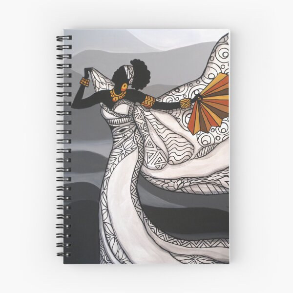 Item preview, Fan Dancer with Scarf in Belize designed and sold by caribbeancolors.