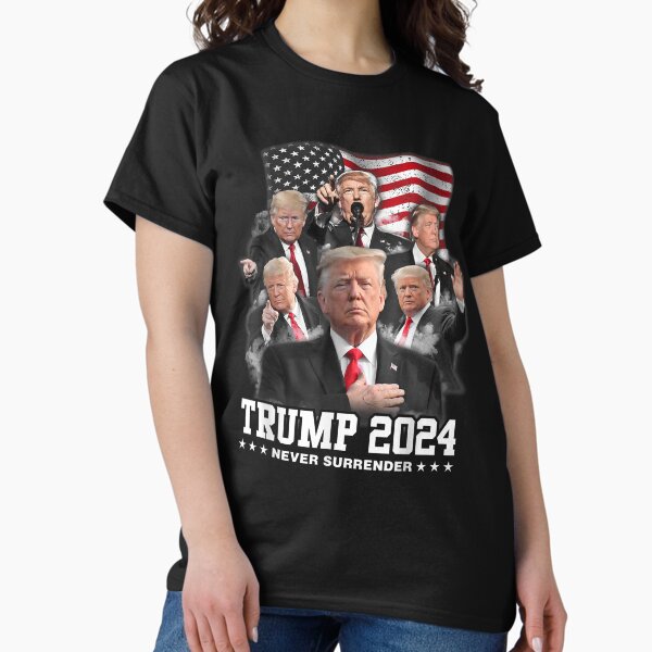 Item preview, President Donald J Trump 2024 Never Surrender designed and sold by ertuyjuv.