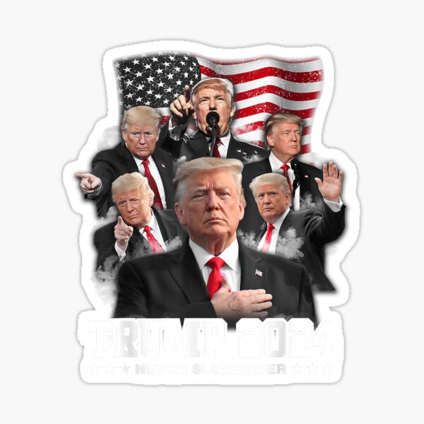 Item preview, President Donald J Trump 2024 Never Surrender designed and sold by ertuyjuv.
