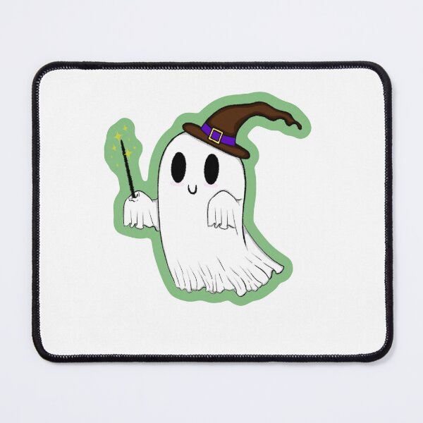 Item preview, Ghostly Witch (Light Green Background) designed and sold by SandraK21.
