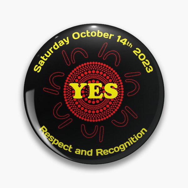 Item preview, Yes Voice to Parliament Hero with date designed and sold by MerndaAvenue.